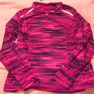 Three quarter zip up